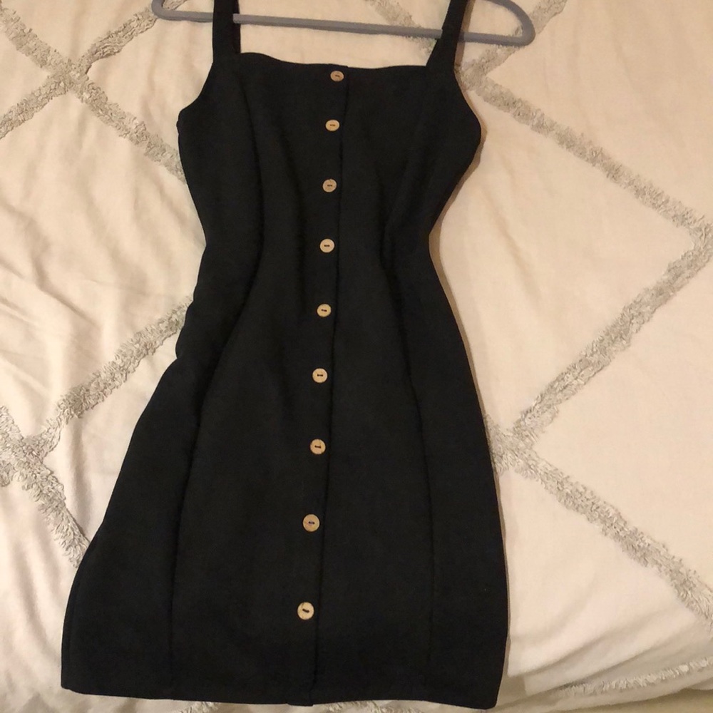 Summer black dress